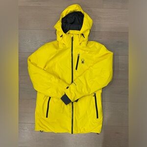 Spyder Gore-Tex Yellow Snow Jacket